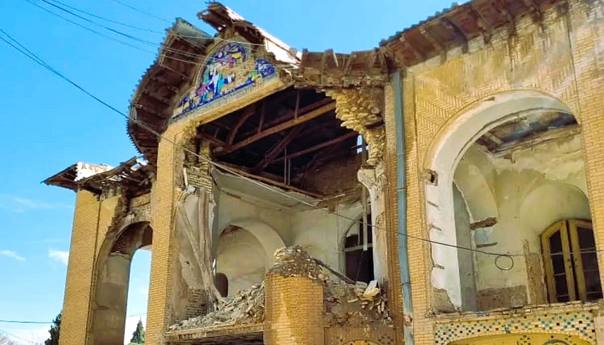 وضع بغرنج ساختمان عمارت قاجاری سالاری در شیراز-پیک چاپار